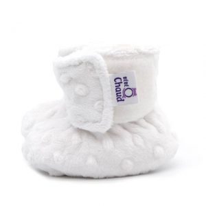 Pantoufles à velcro - Blanc