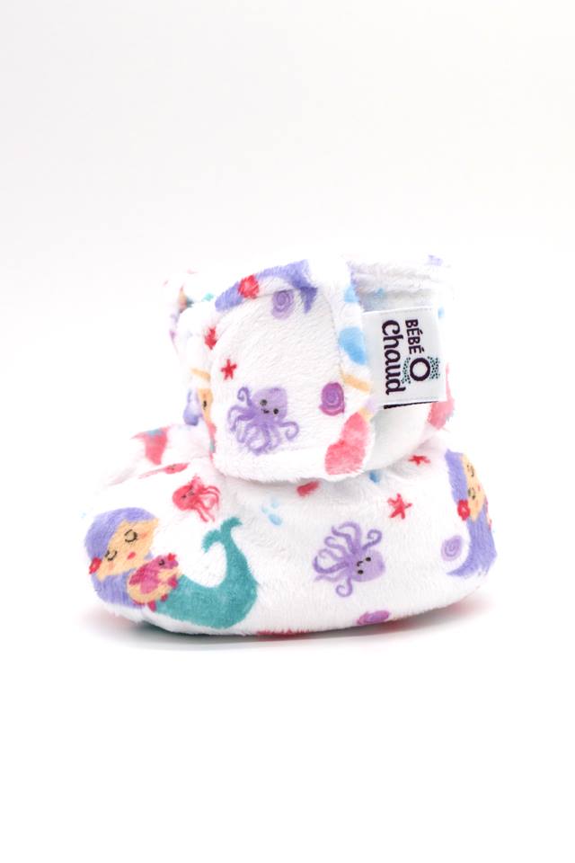 Pantoufles à velcro - Sirène