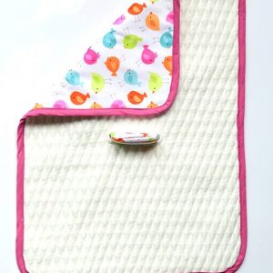 Waterproof and absorbent quilted covers