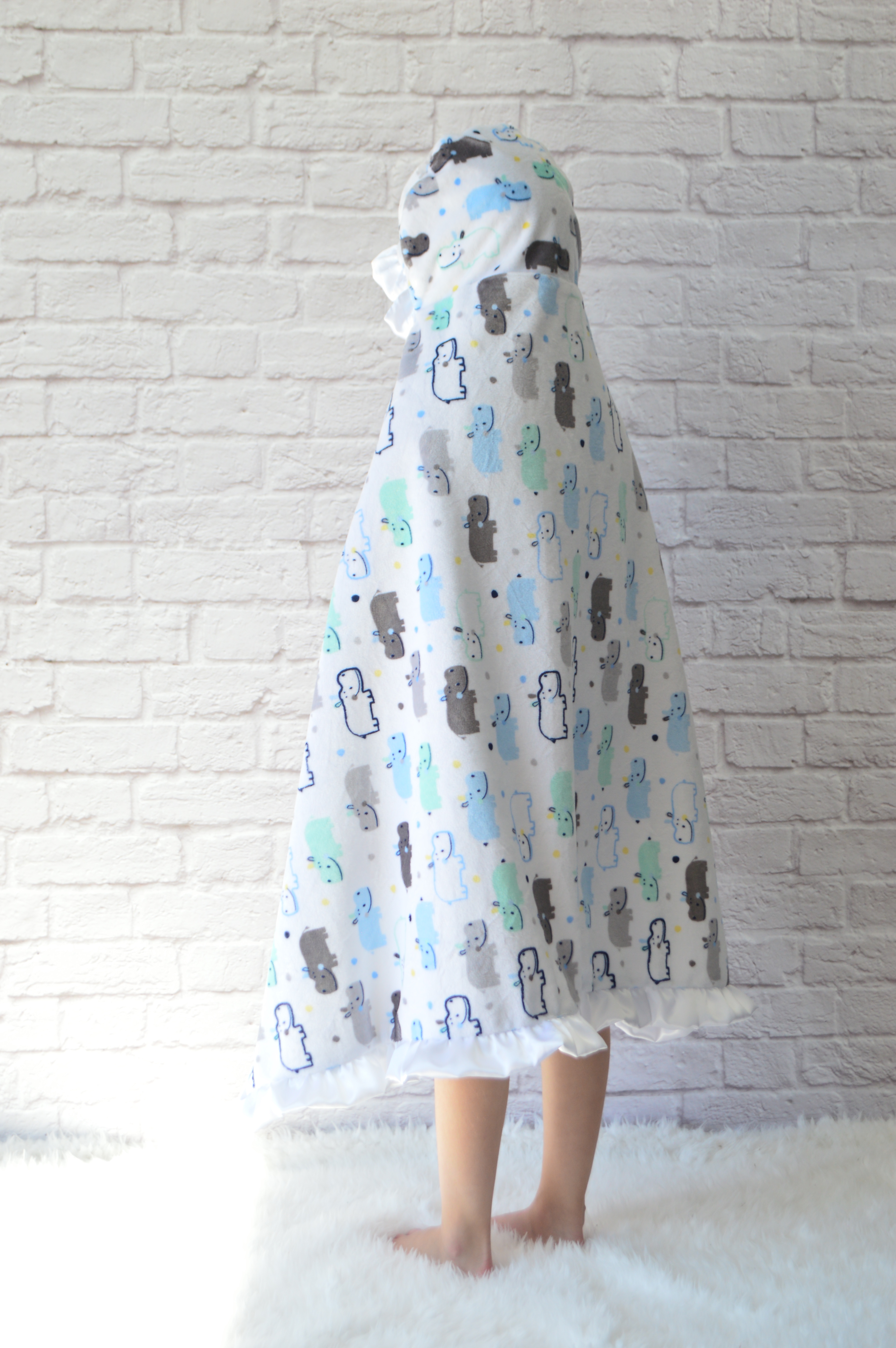 Sortie de bain - Hippopotame