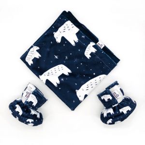 Alternative view of Pantoufles à velcro - Ours polaire