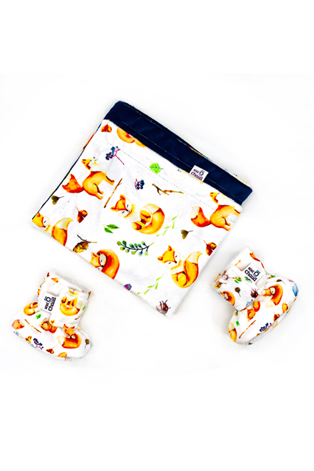 Velcro slippers - Red fox - Image 2