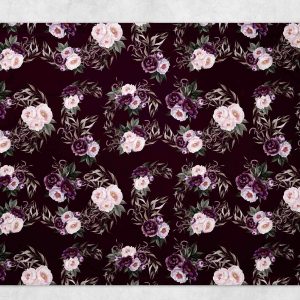 Mousseline - Fleur violette 24h