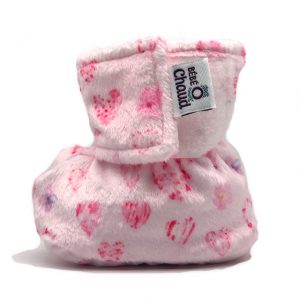 Pantoufles à velcro - Petit coeur 24H