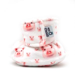 Pantoufles à velcro - Cochon 24H