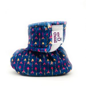 Pantoufles à velcro - Flèche multicolore