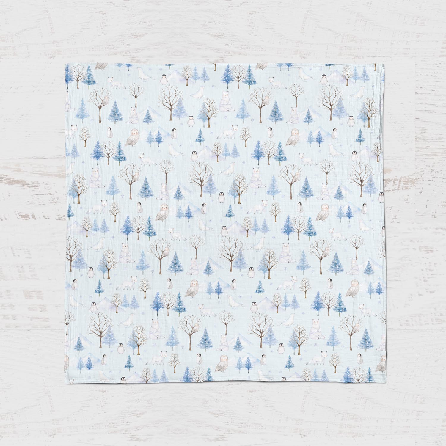 Mousseline - Forêt hivernale – Image 3