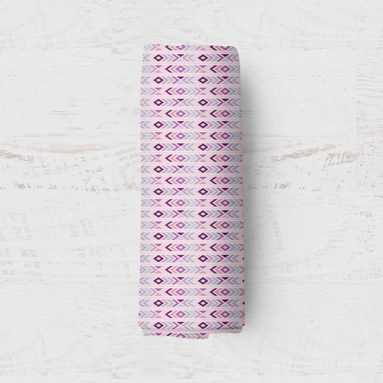 Mousseline - Losange mauve – Image 2