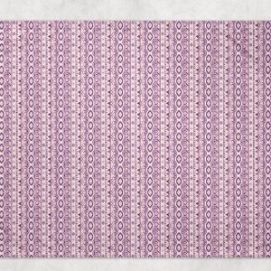 Alternative view of Couverture - Boho mauve
