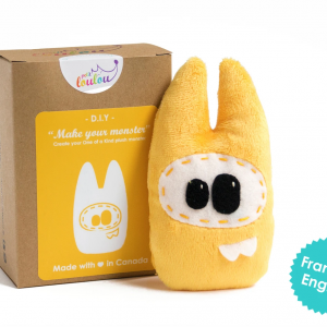 Kit de couture peluche - Jaune