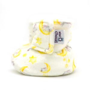 Pantoufles à velcro - Lapin lunaire