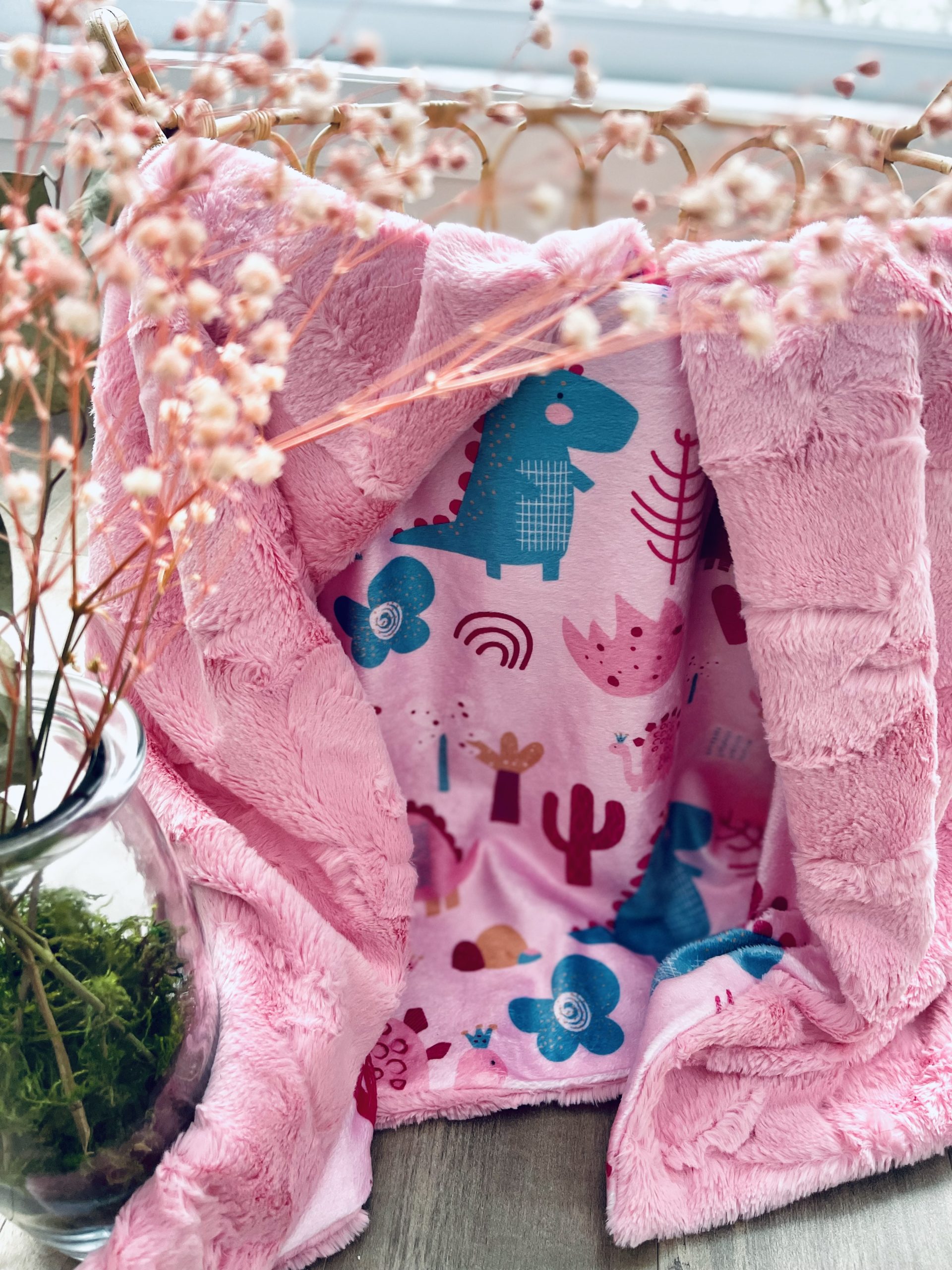 Blanket - Princess dinosaur - Image 4