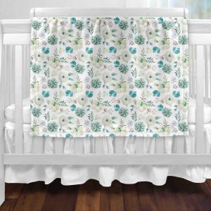 Blanket - Green cotton