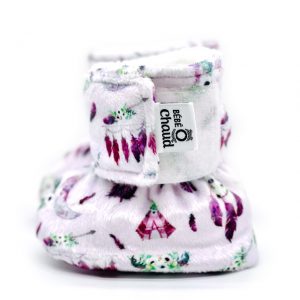 Pantoufles à velcro - Bohémien