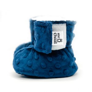 Pantoufles à velcro - Marine 24H