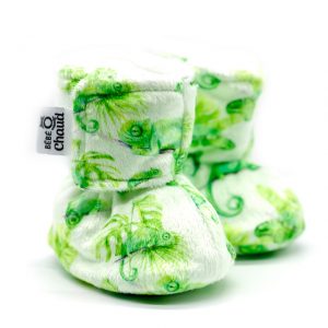 Alternative view of Pantoufles à velcro - Caméléon