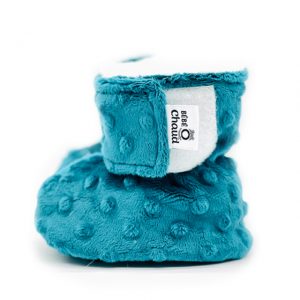 Pantoufles à velcro - Sarcelle 24H