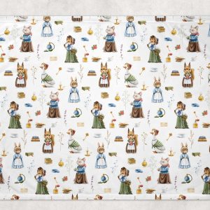 Alternative view of Couverture - Animaux vintage paysanes