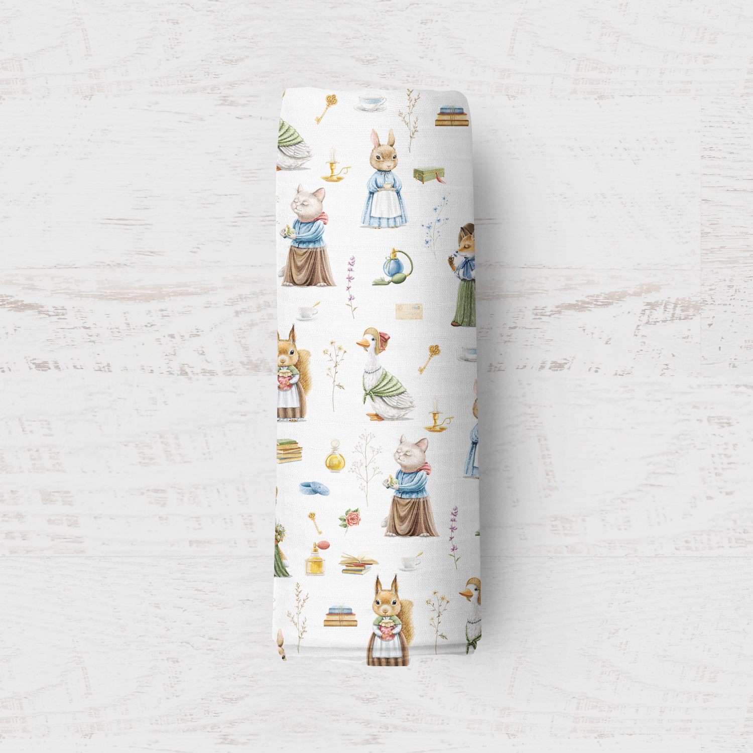 Mousseline - Animaux vintage paysanes 24H – Image 2