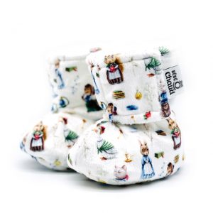 Alternative view of Pantoufles à velcro - Animaux vintage paysanes