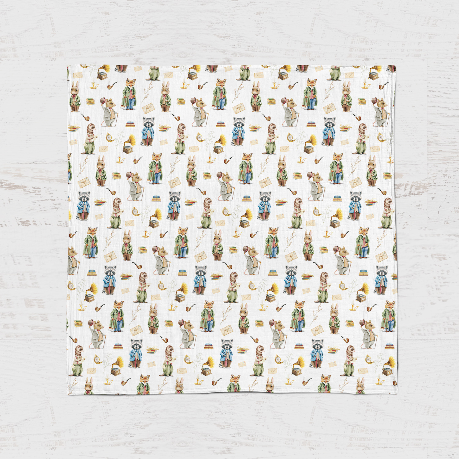 Mousseline - Animaux vintage paysans 24H – Image 3