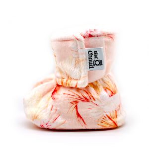 Pantoufles à velcro - Bouquet tropical