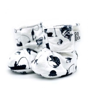 Alternative view of Pantoufles à velcro - Pêche