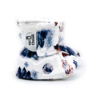 Alternative view of Pantoufles à velcro - Renard des bois 24H