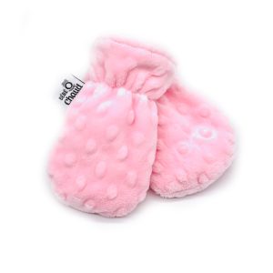 Mitaines sans Pouce - Rose bébé  24H