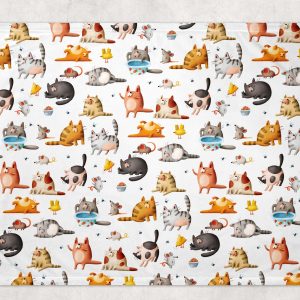 Alternative view of Couverture - Chat moucheté