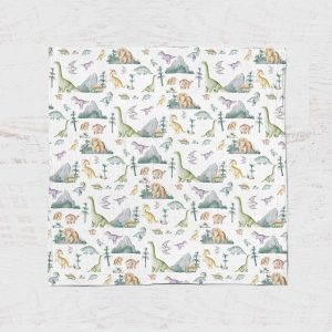 Alternative view of Mousseline - Dinosaure aquarelle 24H