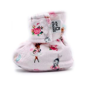 Pantoufles à velcro - Ballerine