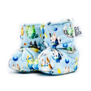 Alternative view of Pantoufles à velcro - Chat habillé 24H