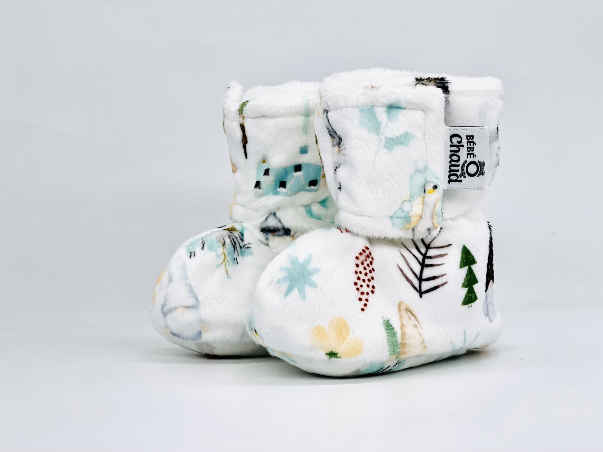 Pantoufles à velcro - Gnôme de Noël – Image 2