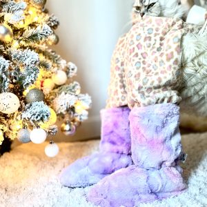 Alternative view of Pantoufles adulte en fausse fourrure