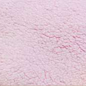 Pantoufles à velcro - Sherpa rose 24h