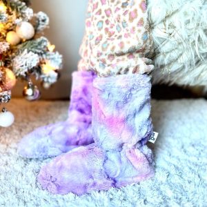 Pantoufles adulte en fausse fourrure