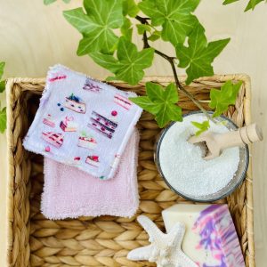 Washable wipes - watercolor cake