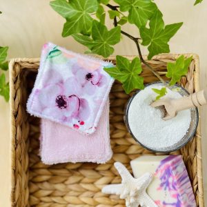 Washable wipes - Begonia