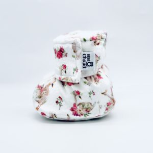 Pantoufles à velcro - Cygne en fleur 24h