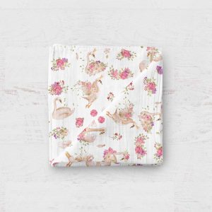 Mousseline - Cygne en fleur 24h