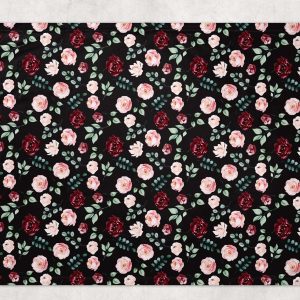 Alternative view of Couverture - Fleur fond noir 24h