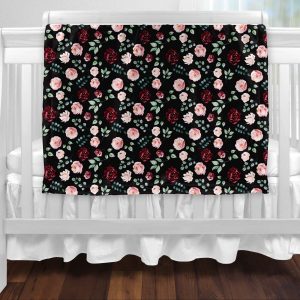 Couverture - Fleur fond noir 24h