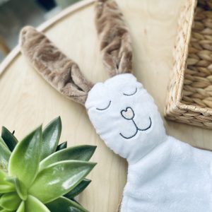 Alternative view of Toutou-doudou Lapin - Monsieur Brownie