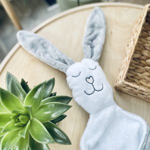 Alternative view of Toutou-doudou Lapin - Monsieur Silver