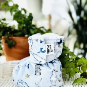 Pantoufles à velcro - Mouette