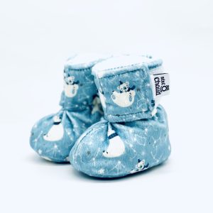 Alternative view of Pantoufles à velcro - Ours hivernal