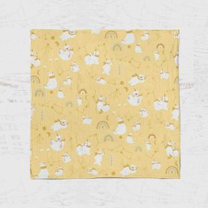 Alternative view of Mousseline - Ours céleste jaune 24h