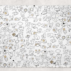 Alternative view of Couverture - Souris noir et blanc