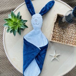 Toutou-doudou Lapin - Mme Bleuette